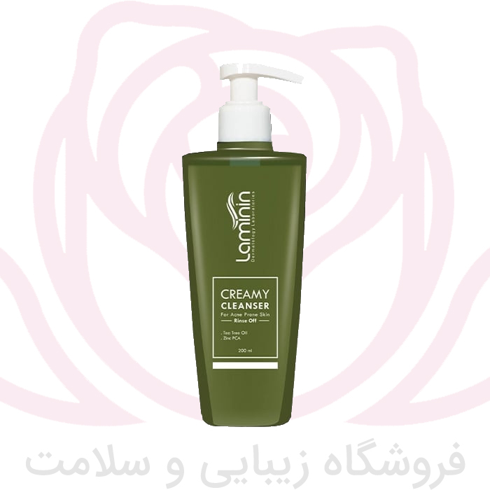 لامینین شوینده کرمی پوست جوش دار