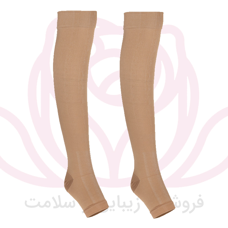 کاور سما طب جوراب واریس زانو سایز ایکس لارج