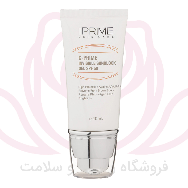 پرایم ژل ضدآفتاب ویتامین سی SPF 50