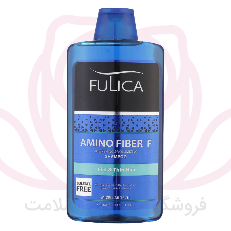 فولیکا شامپو تقویت کننده و حجم دهنده آمینو فیبر اف