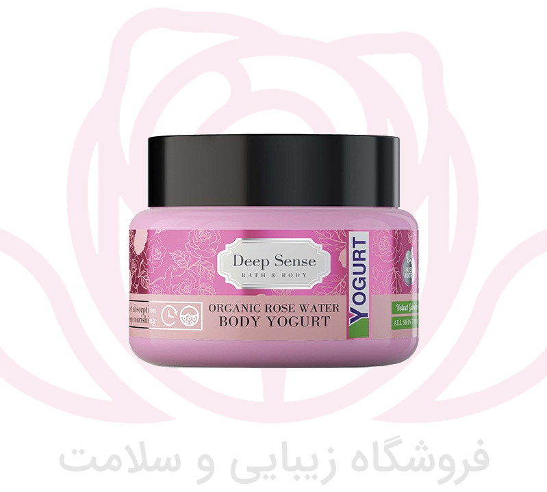 دیپ سنس کرم ژل آبرسان بدن گلاب