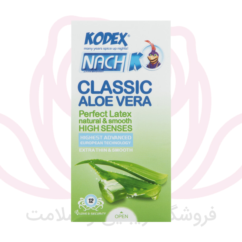 کدکس کاندوم کلاسیک آلوئه ورا