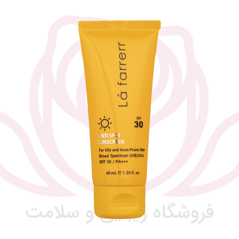 کاور لافارر کرم ضد آفتاب و ضدلک بی رنگ پوست چرب و مستعد آکنه SPF30