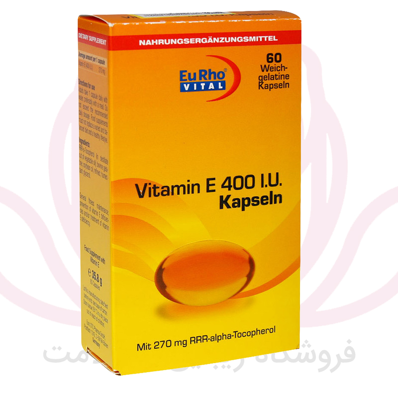 کاور سافت ژل ویتامین E 400 واحد هلث اید