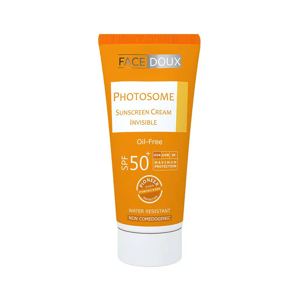 کرم ضدآفتاب بی رنگ spf50 فیس دوکس