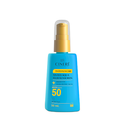 سینره ضد آفتاب آکوا فلوئید انواع پوست SPF50(بژ روشن)