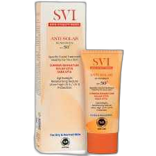 کاور اس وی آی کرم ضد آفتاب بی رنگ پوست چرب SPF50