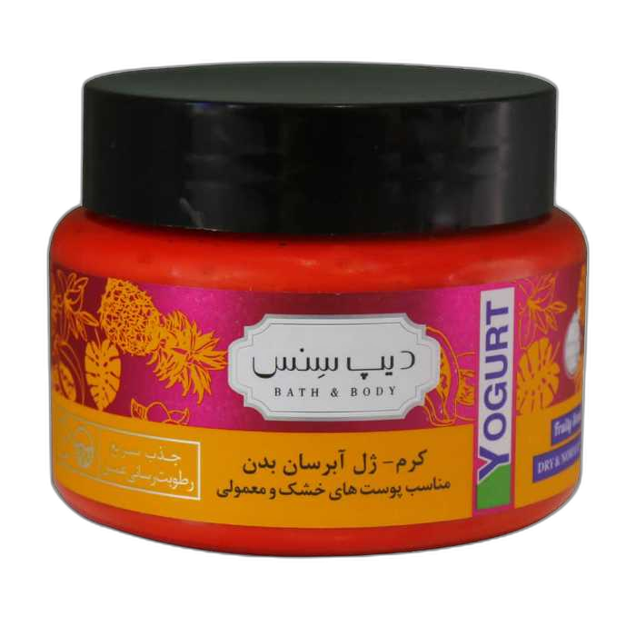دیپ سنس کرم ژل آبرسان بدن میوه های استوایی تروپیکال
