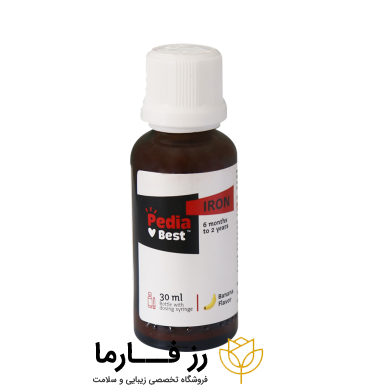 کاور قطره آهن پدیابست با طعم موز 