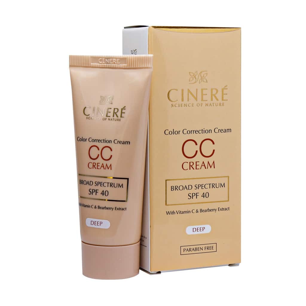 سینره سی سی کرم SPF40 (متوسط)